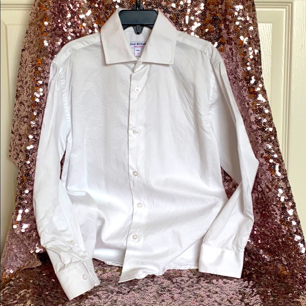 Size 7 Isaac Mizrahi boys dress shirt